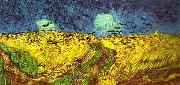 Vincent Van Gogh korpar flygande over sadesfalt Germany oil painting artist